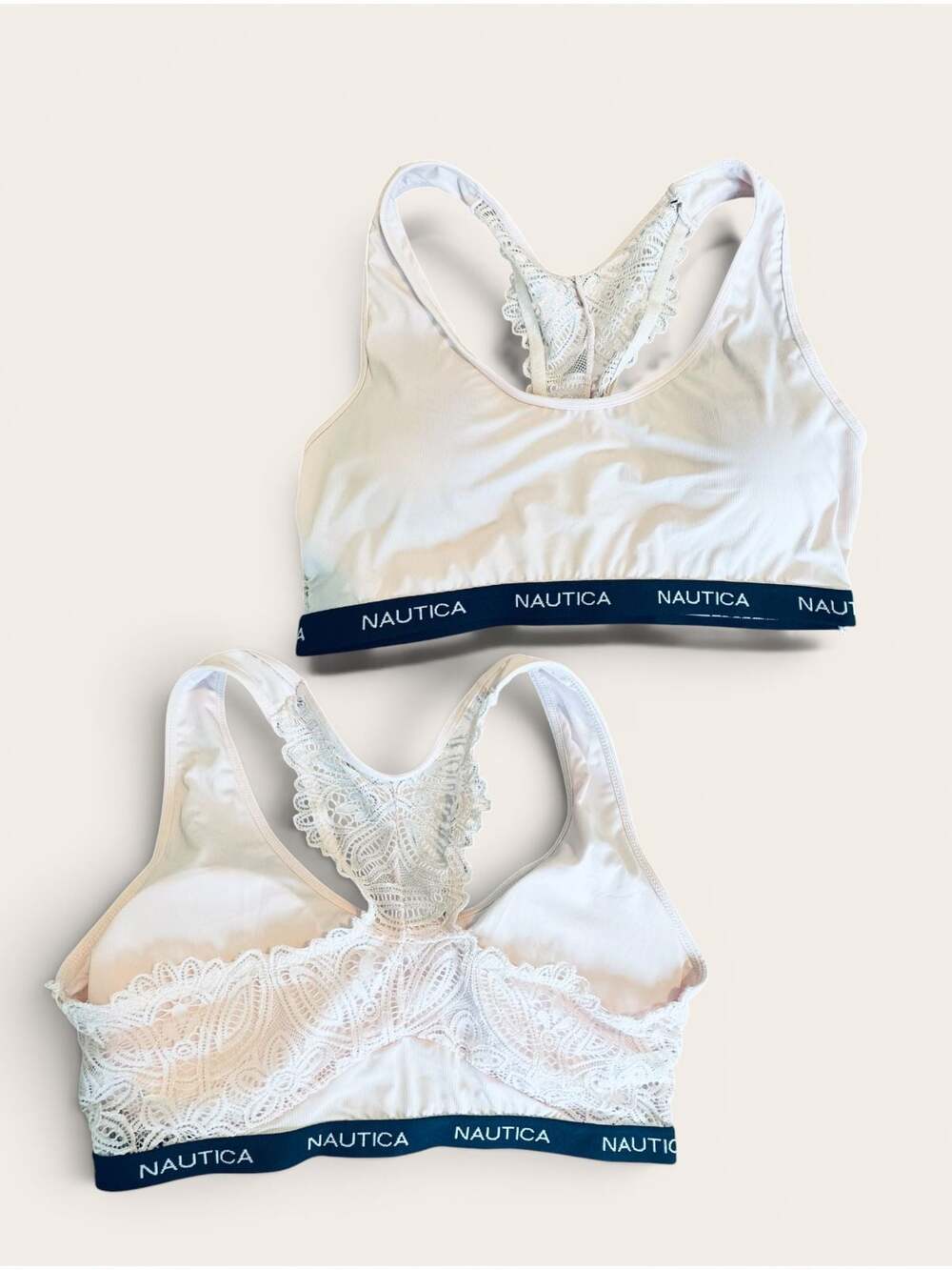Nautica Women's Lace Racerback Bralette Set